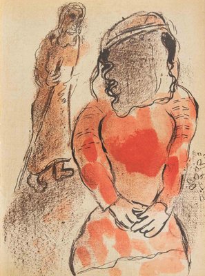 Marc Chagall, Tamar, Daughter of Judah, Lithograph, 1960-ZCI-2032702