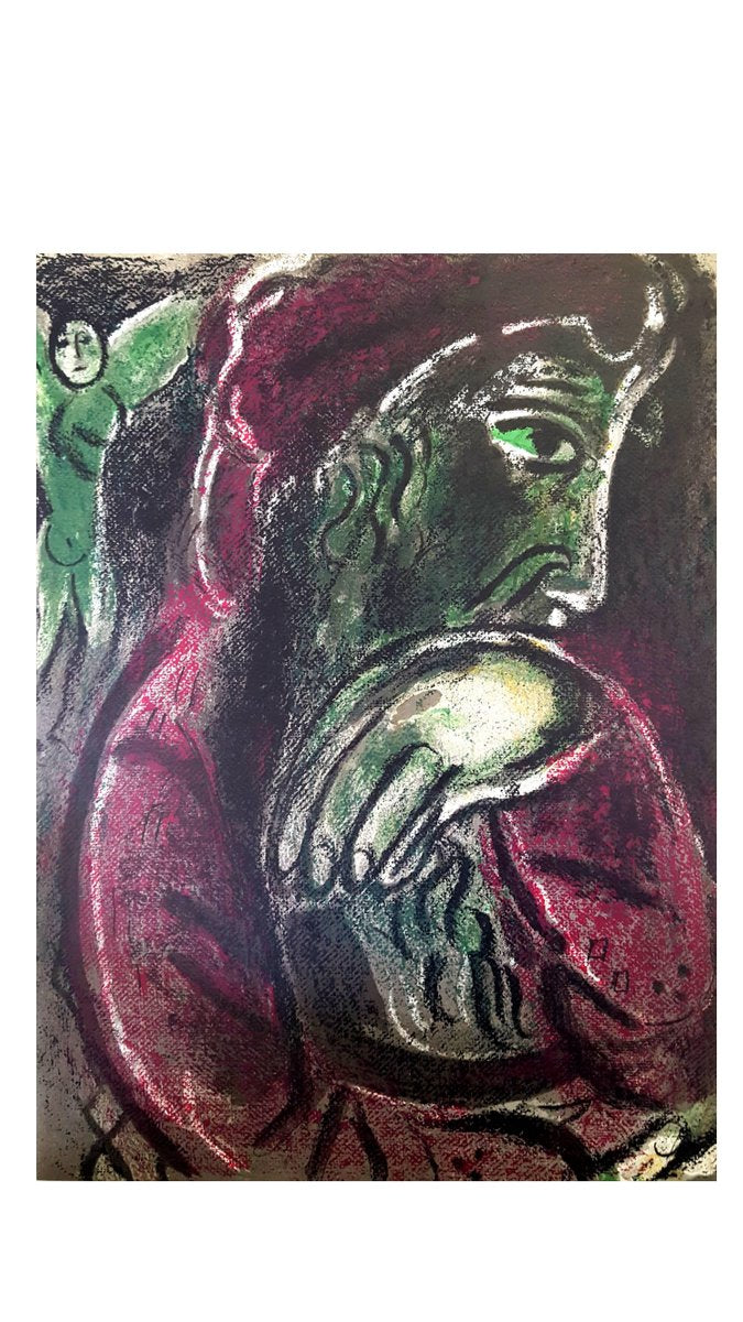 Marc Chagall - The Bible - Job - Original Lithograph 1960