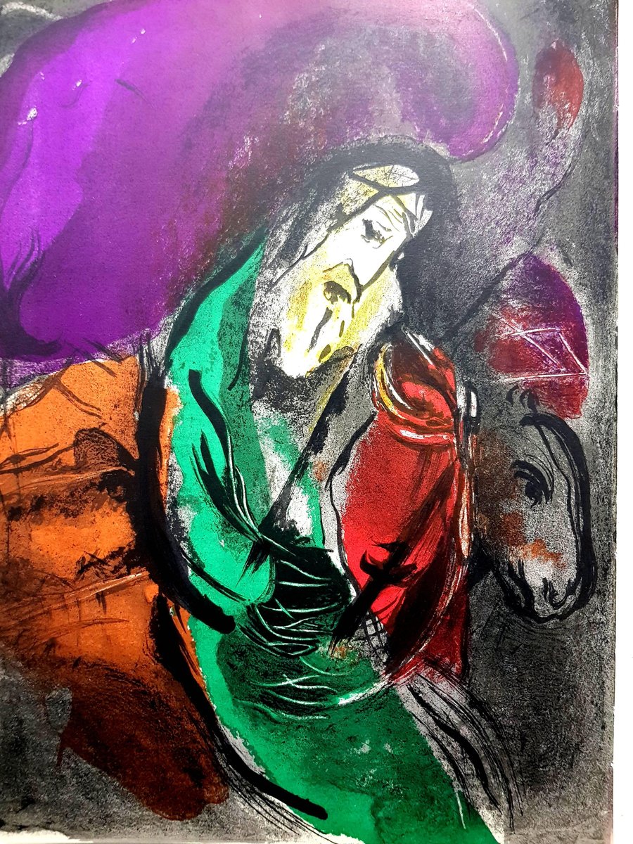 Marc Chagall - The Bible - Original Lithograph 1956