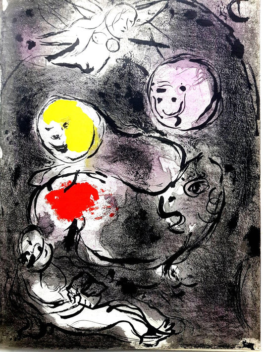 Marc Chagall - The Bible - Original Lithograph 1956