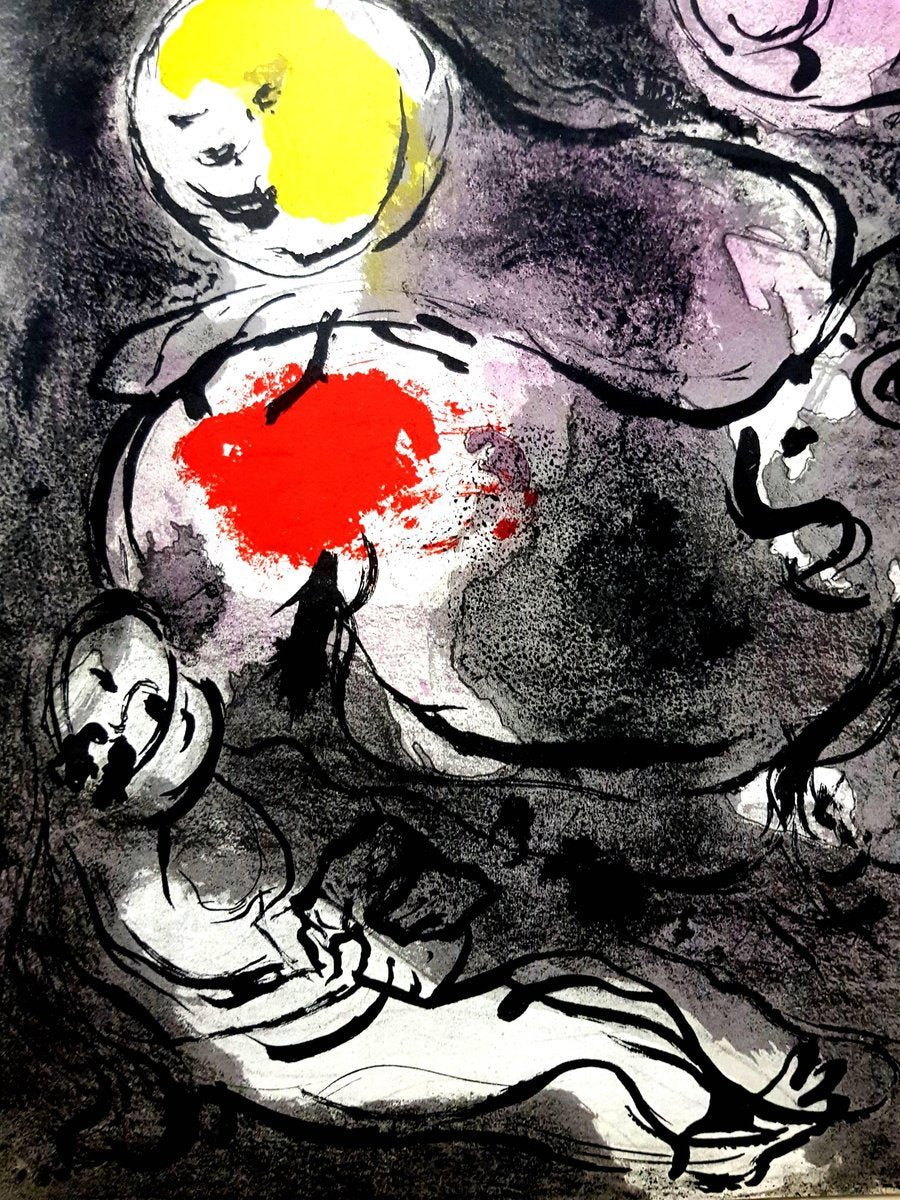 Marc Chagall - The Bible - Original Lithograph 1956