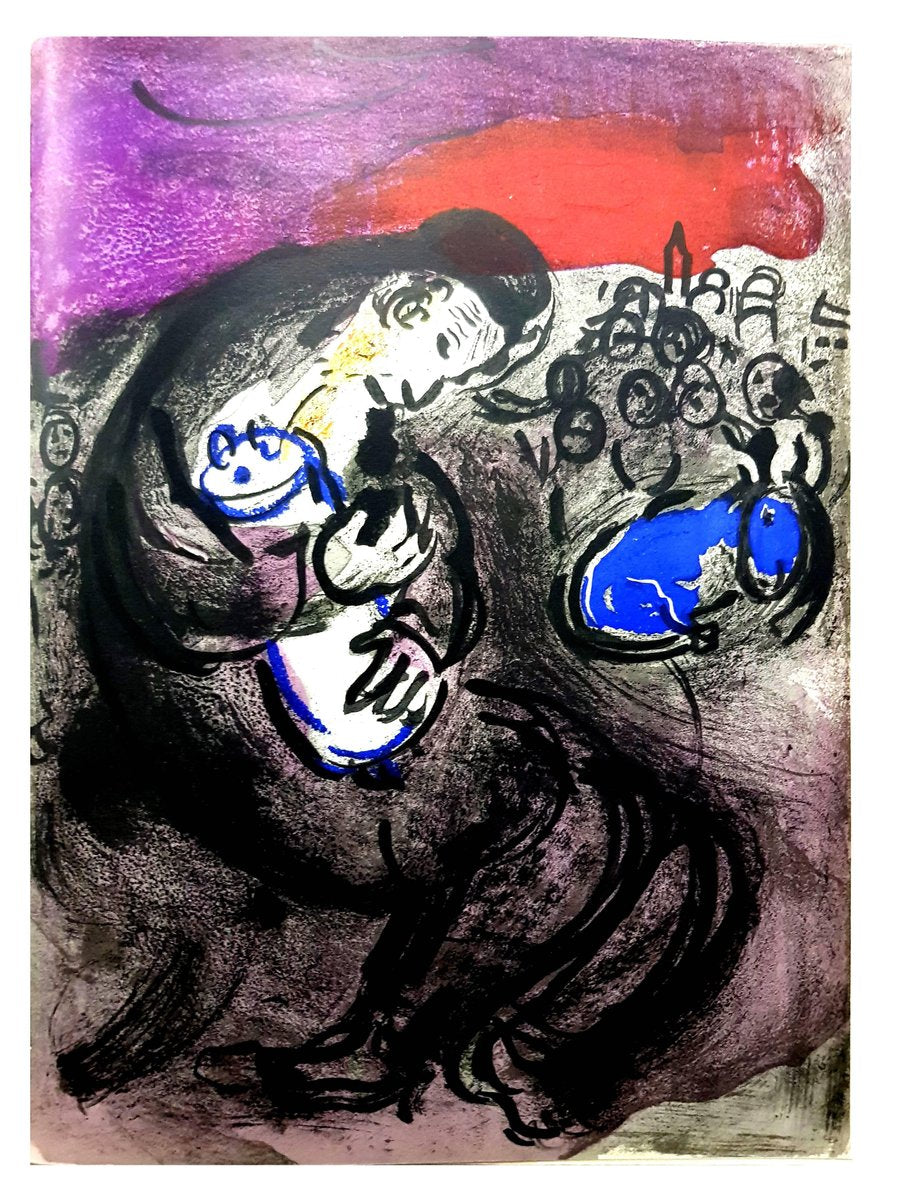 Marc Chagall - The Bible - Original Lithograph 1956