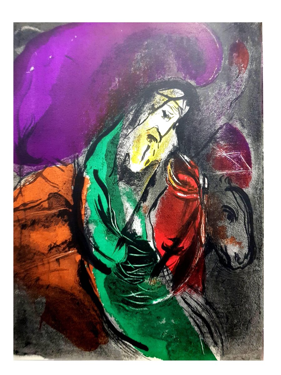 Marc Chagall - The Bible - Original Lithograph 1956