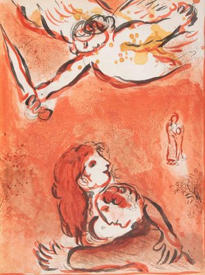 Marc Chagall, The Face of Israel, Lithograph, 1960-ZCI-2032705