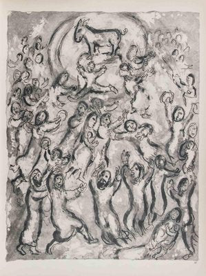 Marc Chagall, The Golden Calf, Héliogravure, 1960-ZCI-2032721