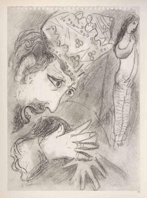 Marc Chagall, The King and his Throne, Photogravure, 1960-ZCI-2035150