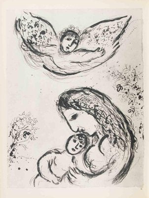 Marc Chagall, The Night in the Desert, Héliogravure, 1960-ZCI-2032722