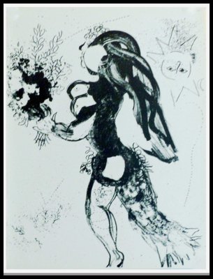 Marc Chagall, The Offering, 1960, Original Lithograph-KHH-2028517