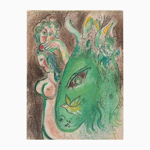 Marc Chagall, The Paradise, Lithograph, 1960-ZCI-2032707