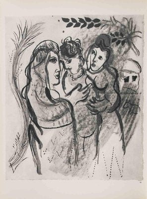 Marc Chagall, The Three Women, Héliogravure, 1960-ZCI-2032750