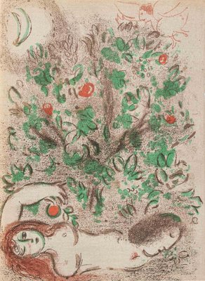 Marc Chagall, The Tree of Knowledge, Lithograph, 1960-ZCI-2032717