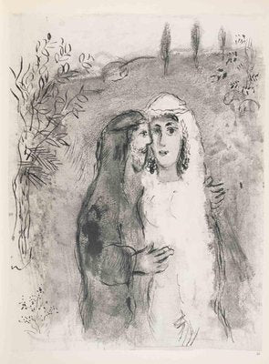 Marc Chagall, Wedding of Rachel and Jacob, Héliogravure, 1960-ZCI-2032736