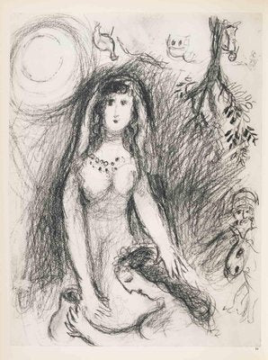 Marc Chagall, Wedding of Rachel and Jacob, Héliogravure, 1960-ZCI-2032736