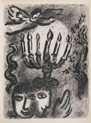 Marc Chagall, Zachary's Chandelier, Photogravure, 1960-ZCI-2035147