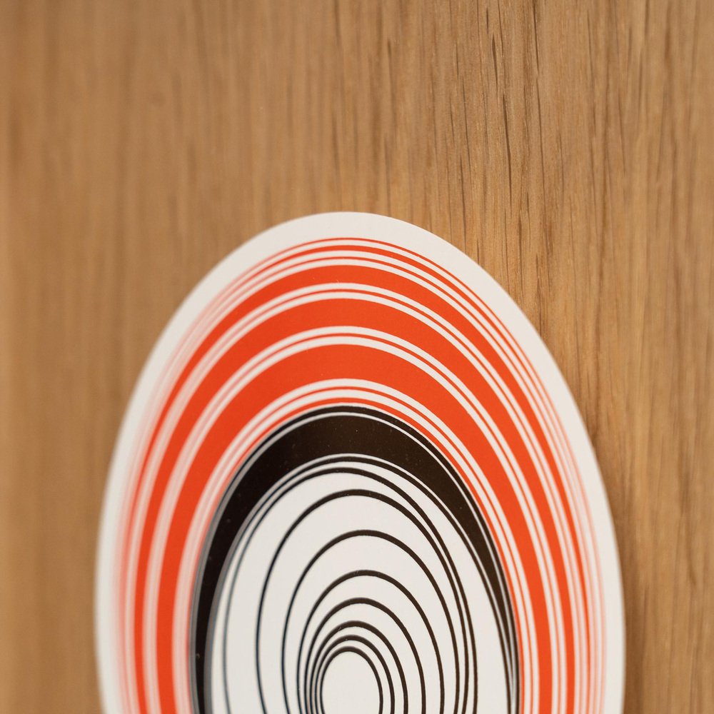 Marcel Duchamp, Lanterne Chinoise Rotorelief from Konig Series 133, 1987, Wood