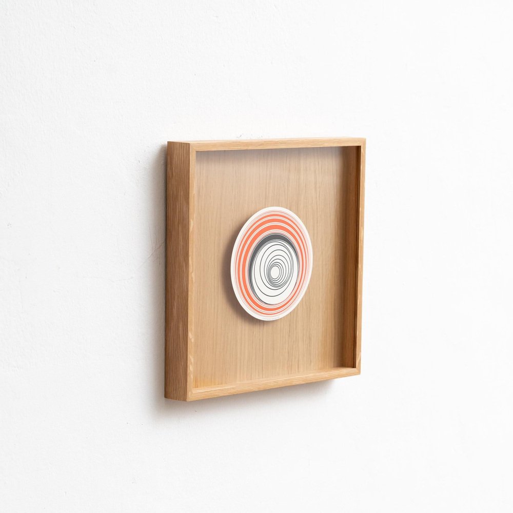 Marcel Duchamp, Lanterne Chinoise Rotorelief from Konig Series 133, 1987, Wood