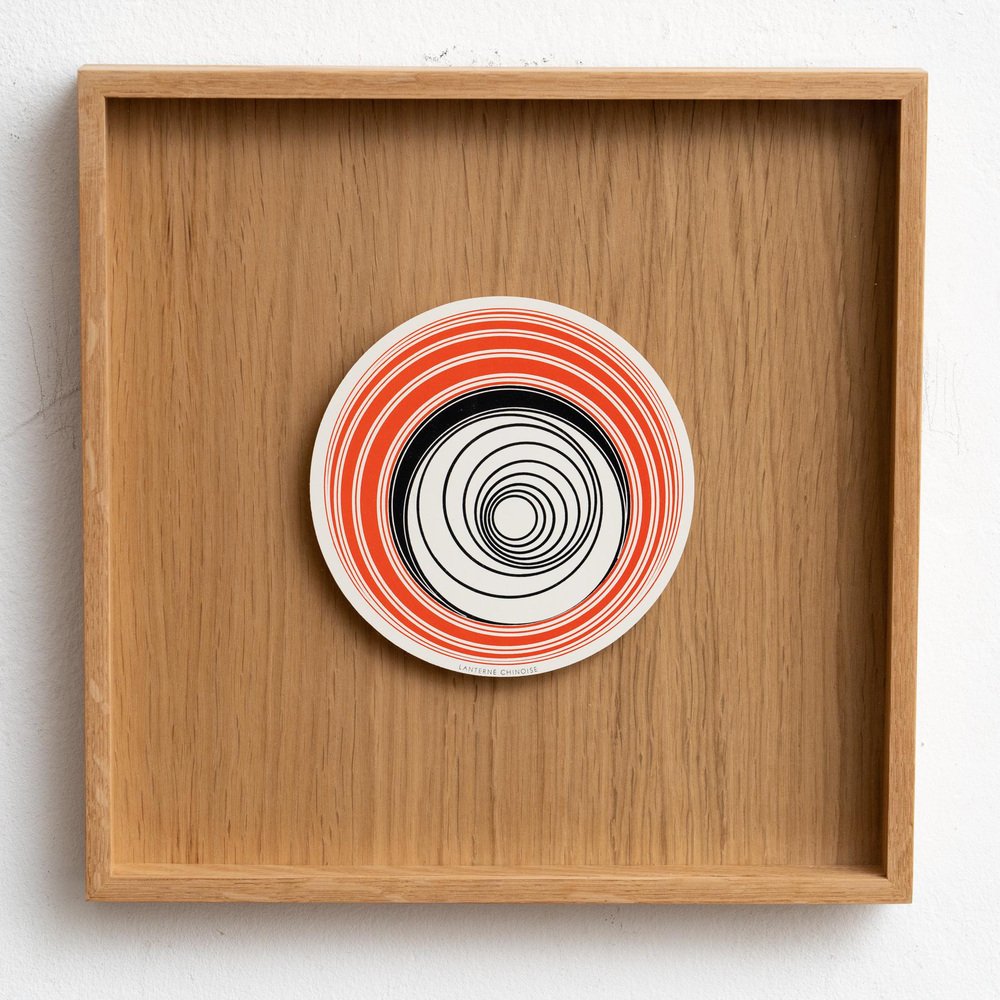 Marcel Duchamp, Lanterne Chinoise Rotorelief from Konig Series 133, 1987, Wood