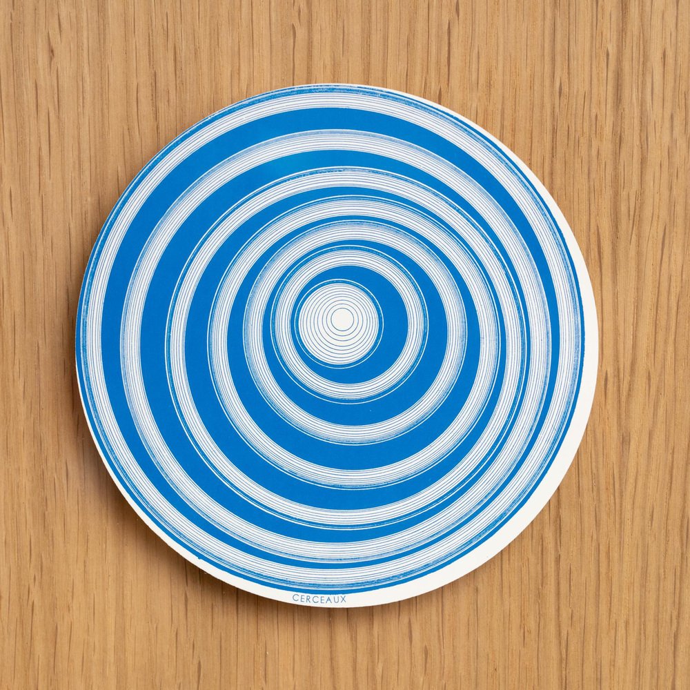 Marcel Duchamp, Rotoreliefs from Konig Series 133, 1987, Wood, Framed, Set of 6