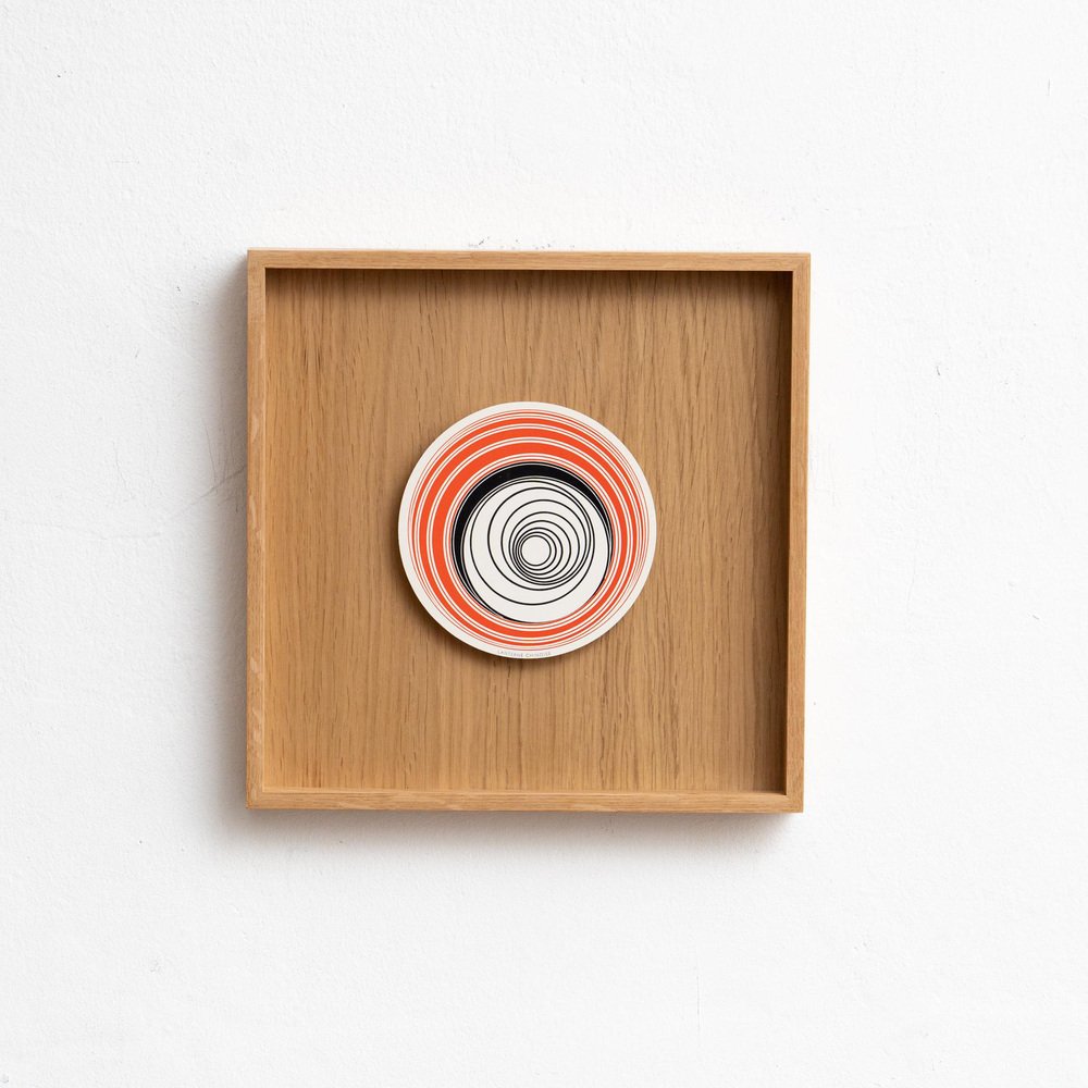 Marcel Duchamp, Rotoreliefs from Konig Series 133, 1987, Wood, Framed, Set of 6