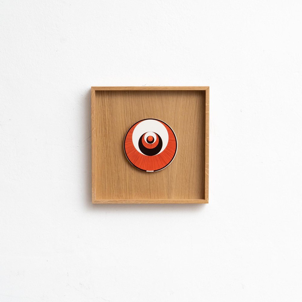 Marcel Duchamp, Rotoreliefs from Konig Series 133, 1987, Wood, Framed, Set of 6