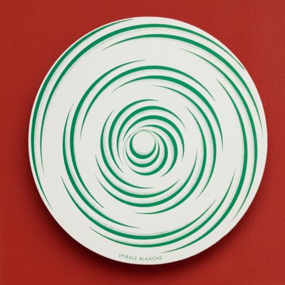 Marcel Duchamp, Spirale Blanche Rotorelief Konig Series 133, 1987, Print-WM-1373945