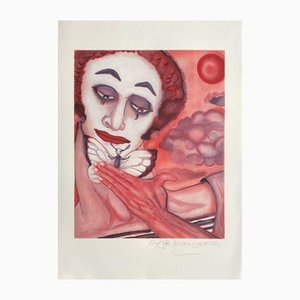 Marcel Marceau, Bip Et Le Papillon, 1985, Lithograph on Arches Paper-FMZ-1179831