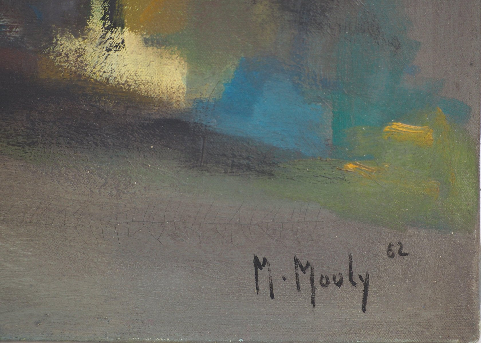 Marcel Mouly, Brittany, The Creek of Birochère, 1962, Oil on Canvas