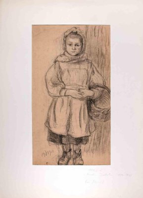 Marcellin Desboutin, Portrait of Child, Original Drawing, 1901-ZCI-1298881