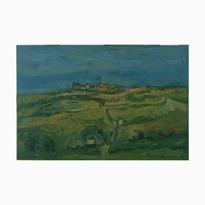 Marche Landscape - Original Oil on Canvas by A. Ciarrocchi - 1950 ca. 1950 ca.-ZCI-756229