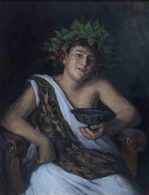 Marco Fariello, The Little Dionysus, Oil on Canvas, 2021-ZCI-1361558