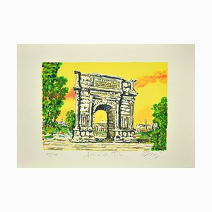 Marco Orsi - Roman Arch - Original Screen Print - 1980s-ZCI-872240