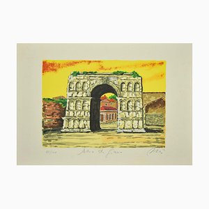 Marco Orsi - Roman Arch - Original Screen Print Print - 1980s-ZCI-872238