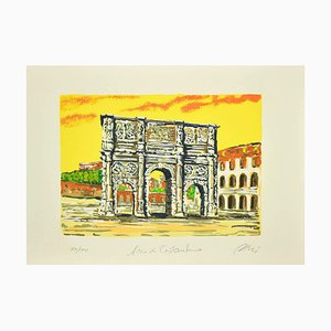 Marco Orsi - Roman Arch - Screen Print - 1980s-ZCI-872239