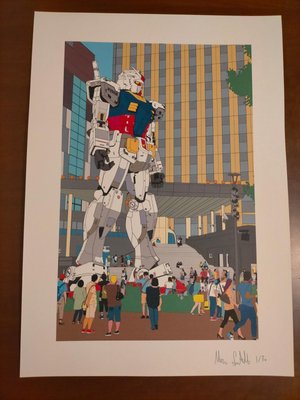 Marco Santaniello, Gundam Odaiba Tokyo, 2012, Digital Print on Canvas-CHG-1196828