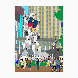 Marco Santaniello, Gundam Odaiba Tokyo, 2012, Digital Print on Canvas-CHG-1196828