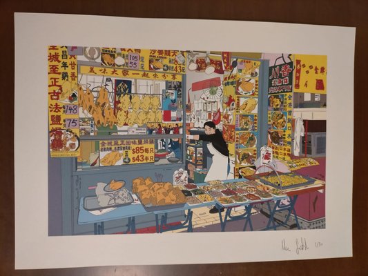 Marco Santaniello, Hk Chicken Store, 2017, Digital Print on Canvas-CHG-1196826