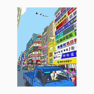 Marco Santaniello, Taipei Main Station Area, 2024, Digital Canvas Print-CHG-2037957