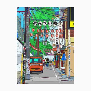 Marco Santaniello, Tokyo Alley, 2024, Digital Print on Canvas-CHG-2037387