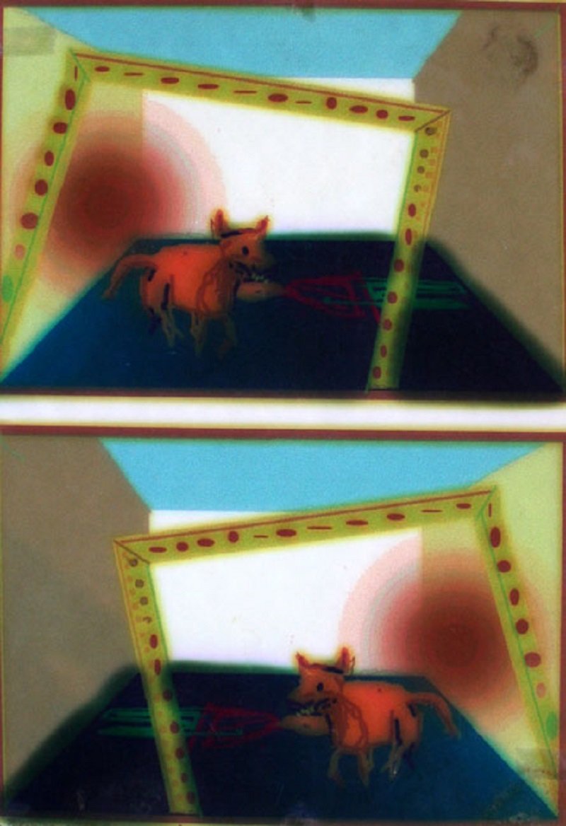 Marek Sapetto, Double Image, Digital Print, 1997