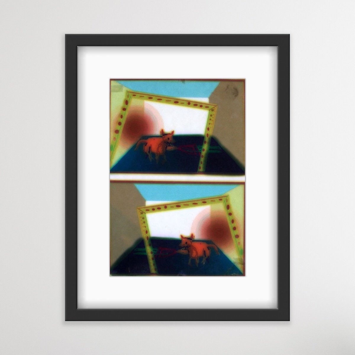 Marek Sapetto, Double Image, Digital Print, 1997