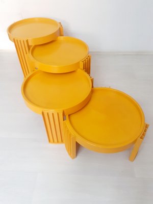 Marema Tables by Gianfranco Frattinis for Cassina, 1960s, Set of 4-PCO-2021087