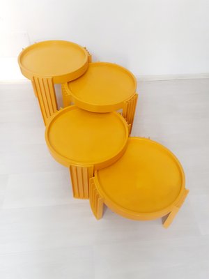 Marema Tables by Gianfranco Frattinis for Cassina, 1960s, Set of 4-PCO-2021087