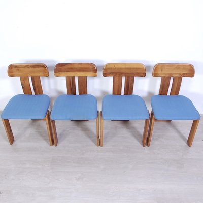 Marengo Chairs by Tarcisio Colzani for Mobilgirgi, 1970s, Set of 4-XSG-1718548