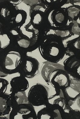 Margareta Treutiger, Vattenväxt, Mixed Media on Board, 1965-ZAA-1706483