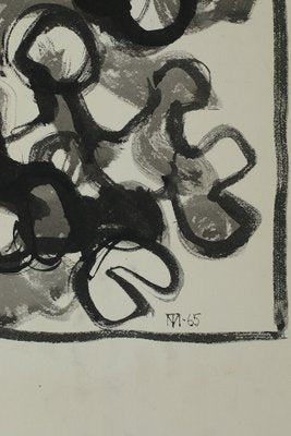 Margareta Treutiger, Vattenväxt, Mixed Media on Board, 1965-ZAA-1706483