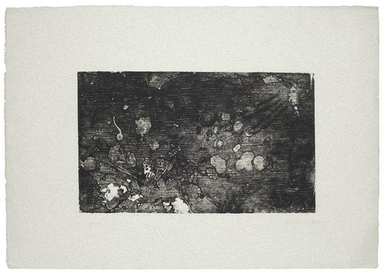 Margherita Benetti - Black and White Composition - Original Etching - 1972-ZCI-823557