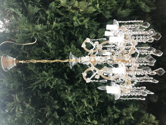 Maria Teresa Cut Crystal Chandelier, 1970s-WQQ-1155135