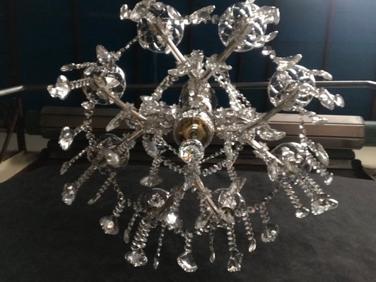 Maria Teresa Cut Crystal Chandelier, 1970s-WQQ-1155135