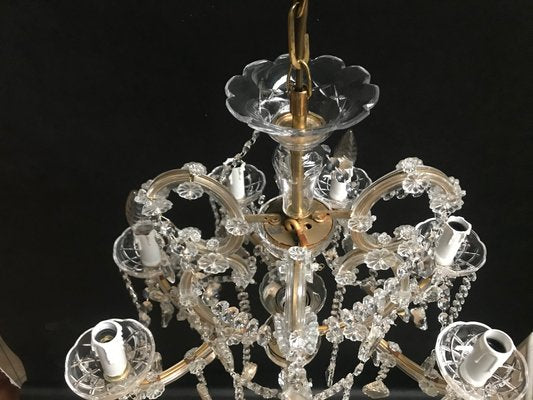 Maria Teresa Cut Crystal Chandelier, 1970s-WQQ-1155135