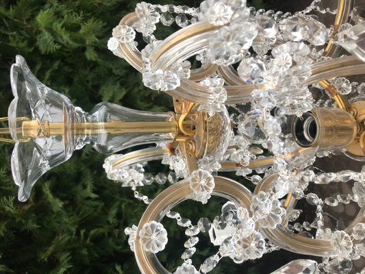 Maria Teresa Cut Crystal Chandelier, 1970s-WQQ-1155135